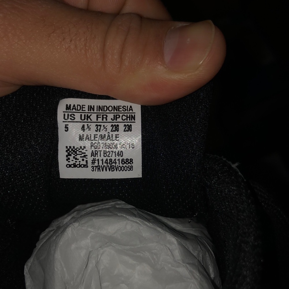 Adidas superstar black/gold - Picture 5 of 5